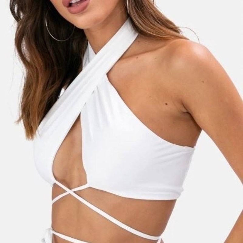 Adika Cross-Wrap Top